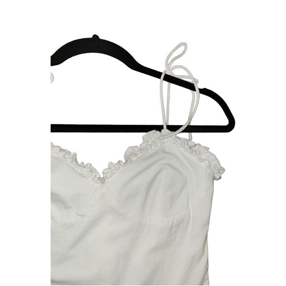 Revolve Super Down Penelope Bodysuit White One Piece XS - Picture 4 of 12